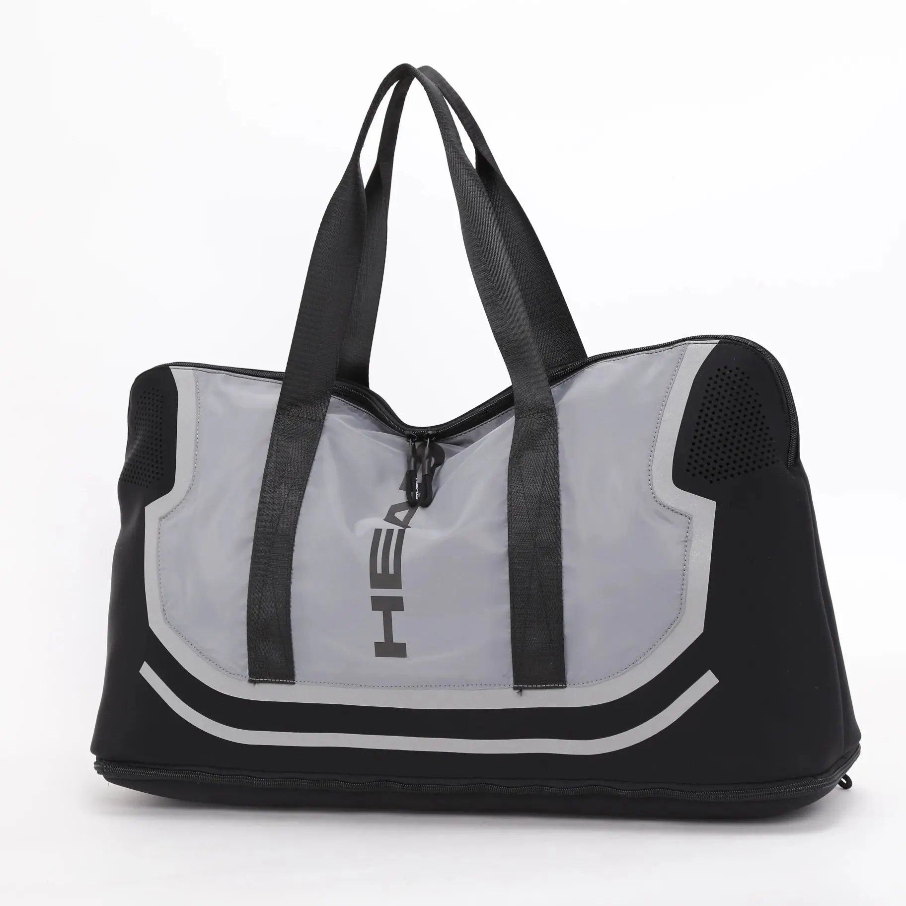 HEAD Waterproof Travel Tote Bag Fitness Yoga Bag Duffel Luggage Handbag with Shoes Compartment, Lightweight Shoulder Gym Bags