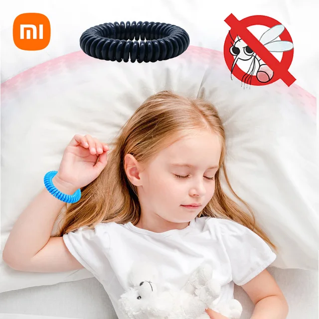 Xiaomi Anti -Szúnyog Karkötő Szúnyogtaszító Tekercs Kártevő Elutasítja A Szúnyog -Repellert Gyerekeknek Felnőttkori