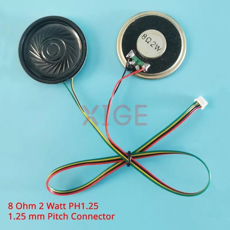 Laptop Universal 8 Ohm 2 Watt Small Speaker Amplifiers + PH2.0 Or PH1.25 4-Pin Connector Cable For Our Controller Driver Board