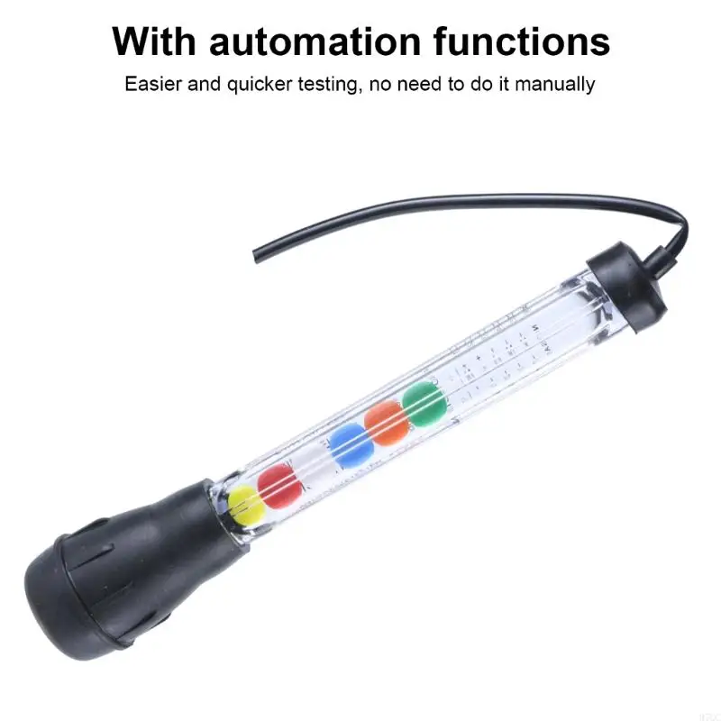 97QC Automobile Coolant Tester, AntiFreeze Tester High Accuracy for 6V and 12V Batteries Cooling System Tester