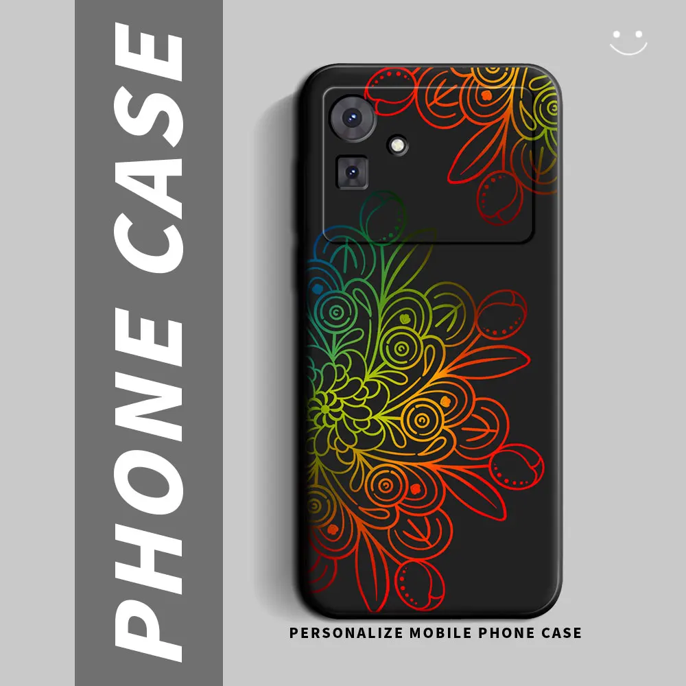 Cartoon Couple Shockproof Silicone Soft TPU Phone Case - Fashionable Back Cover