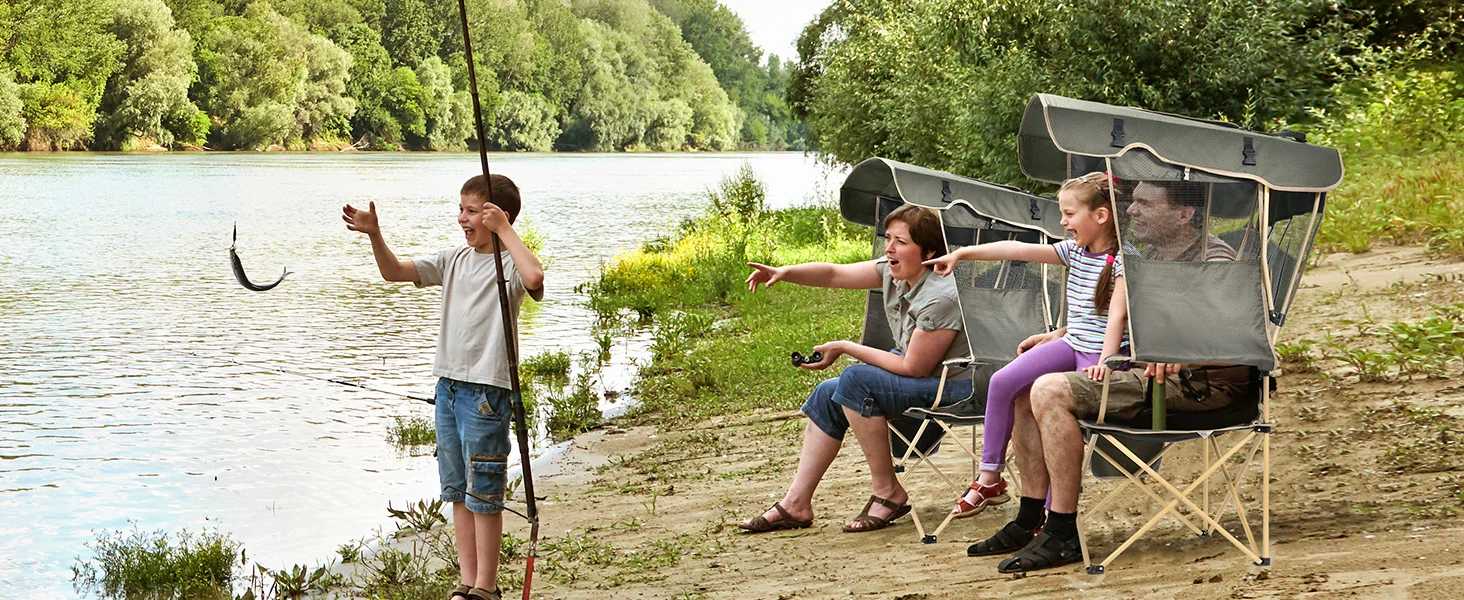 canopy folding chairs for adults