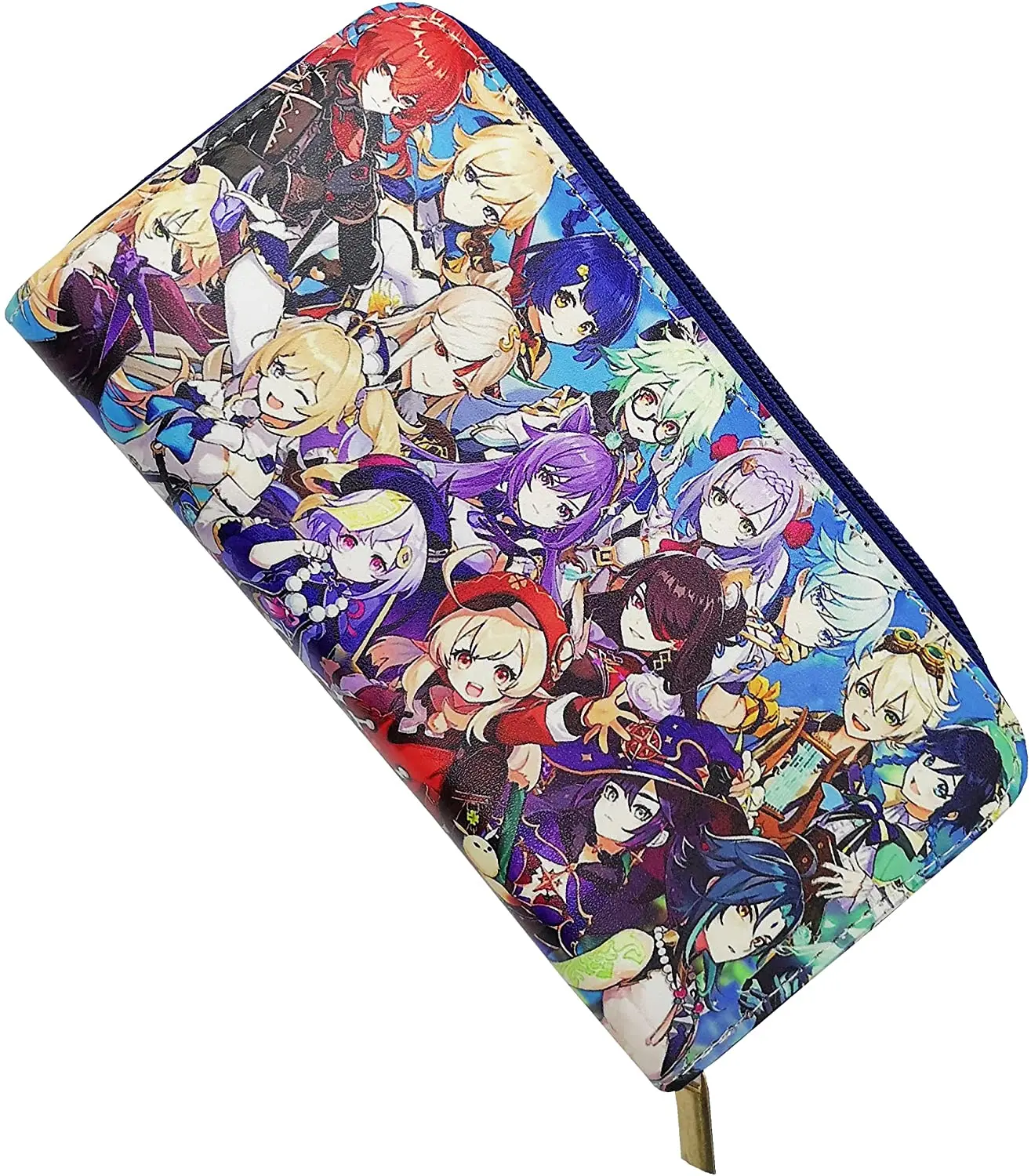 

Anime Game Genshin Impact PU Purse Portable Cosplay Wallet Cartoon Bag Women Men's wallet Genshin wallet Kawaii Gift