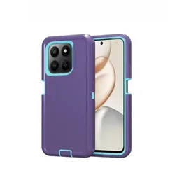 Heavy - Duty Armor Shockproof Case with 5G/4G Protection - Honor 400 Smart 5G (Purple blue)