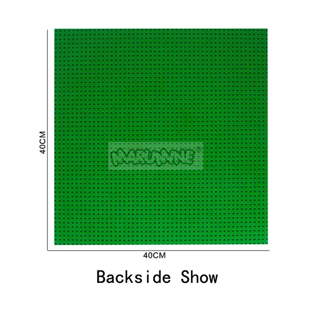 MARUMINE 50x50 Dots Baseplate 5050 Building Blocks Base Plate Parts DIY Classic MOC Bricks Educational Construction Accessories 4