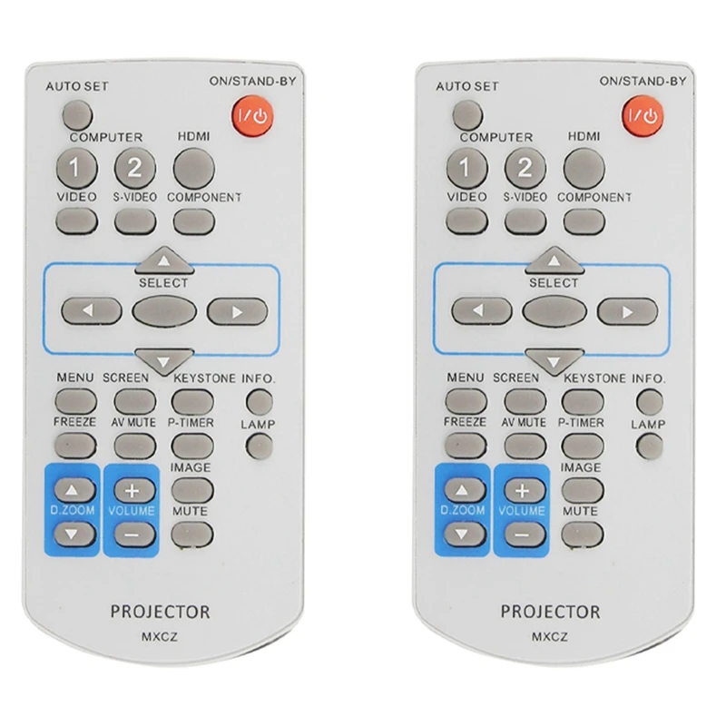 

2 шт., пульт дистанционного управления для проектора Panasonic