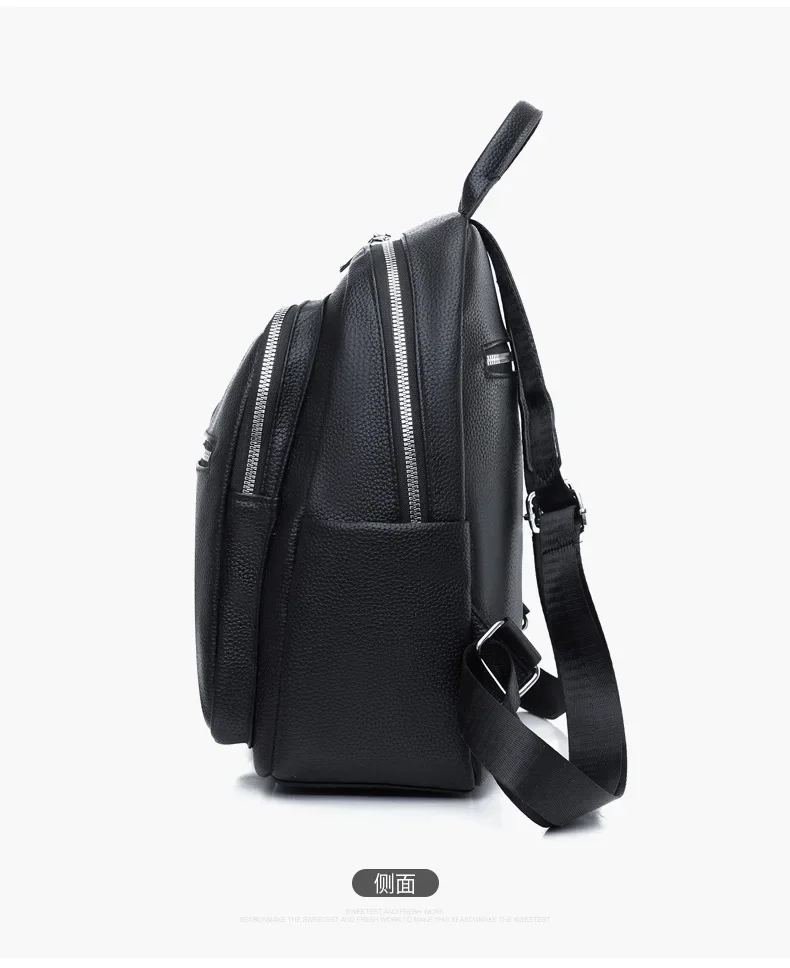 New Urban Minimalist Women's PU Backpack Lightweight Travel Backpack High-end Women's Bag Large Capacity Travel Bag Hot Selling 3