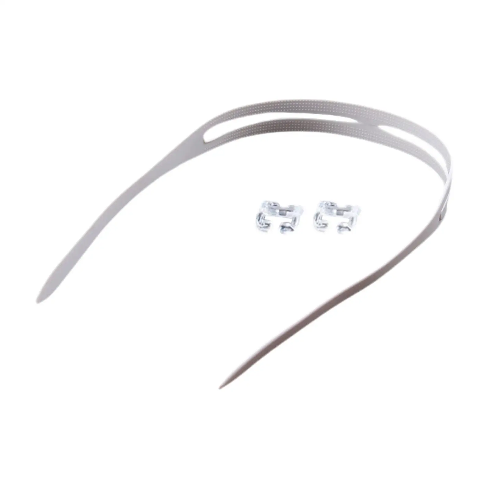 Durable Silicone Strap for Swimming Goggles with Extra Clips
