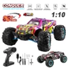 XLF F22A 1:10 80KM/H RC Car 4WD 2.4G All Metal Undercarriage Brushless Motor Remote Control High Speed Drift Monster Truck Toy 1