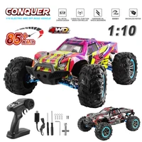 XLF F22A 1:10 80KM/H RC Car 4WD 2.4G All Metal Undercarriage Brushless Motor Remote Control High Speed Drift Monster Truck Toy 1
