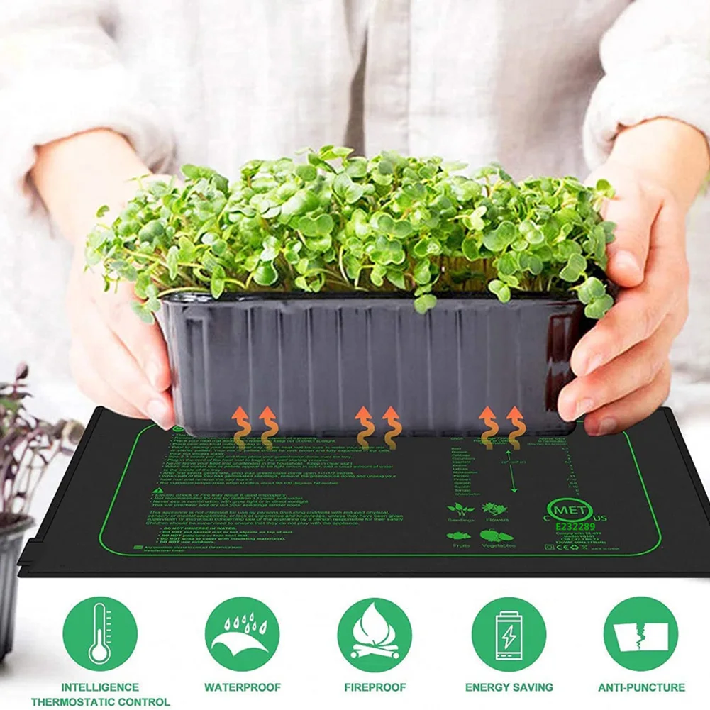 苗用ヒートマット、植物用ヒートマット、暖かい水耕栽培用ヒート 