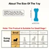 3pcs Dog Chew Toy, Bone Shaped Dog Chew Toy Teeth Cleaning, TPR Rubber Toothbrush Stick Chew Toy For Training And Entertainment 2