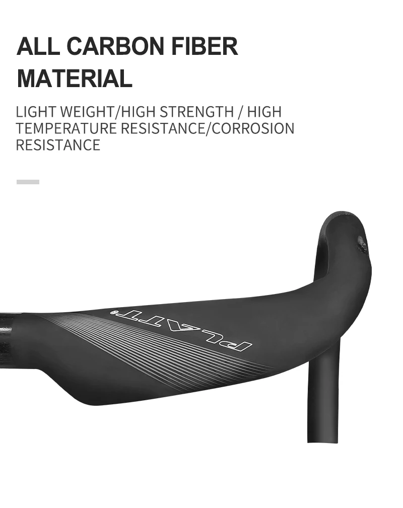 Description Picture 6 of itemRide with Carbon Handlebar Bikes Internal Road Handlebar - 31.8 * 400/420/440mm