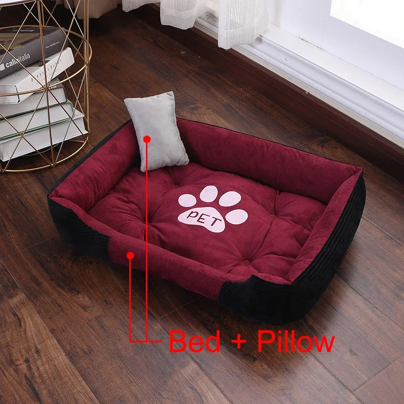 Pet Dog Beds Mat Small Medium Large Dogs Pets Pillow High Elasticity PP Fiber Filler Puppy Bulldog Kennel Cat Blanket pet bed pet blanket pet bed mat