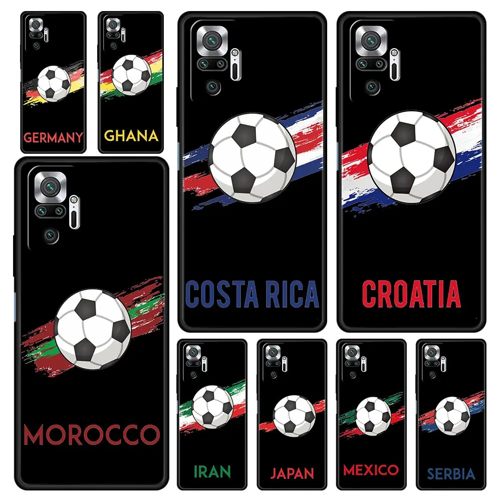 Morocco Soccer Theme Phone Case - Stylish Football Design Cover