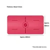 Mini PU Yoga Pad Eco-Friendly Non Slip Knee Elbows Soft Pilates Mat Fitness Auxiliary Cushion Training Exercises For Gym Sport 5