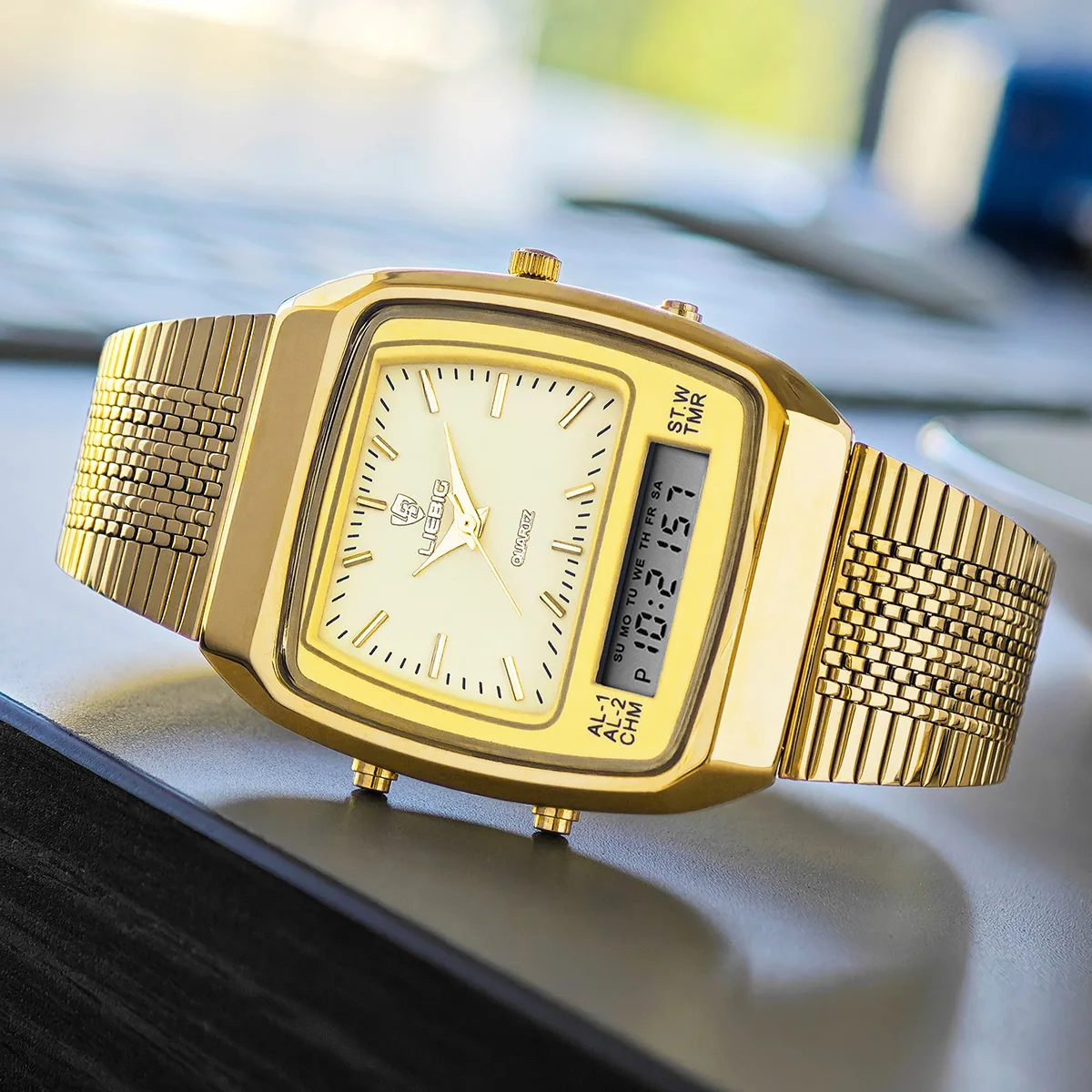 Luxury Dual Display Watch 3