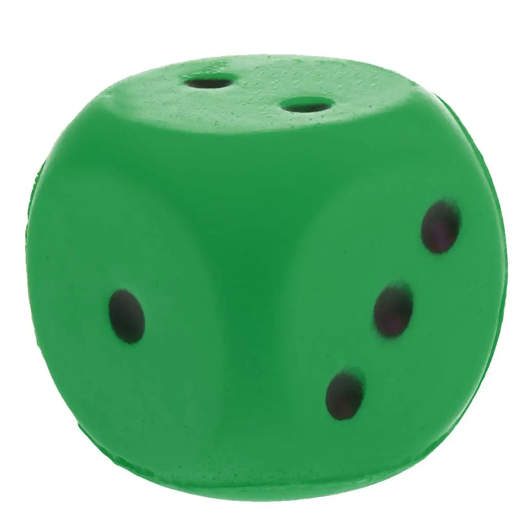 4CM / 6CM Sponge Dice Foam Dot Dice Children Playing for Kids Gilrs Boys Math Teaching Vent Toy Education Toy game dice dice set