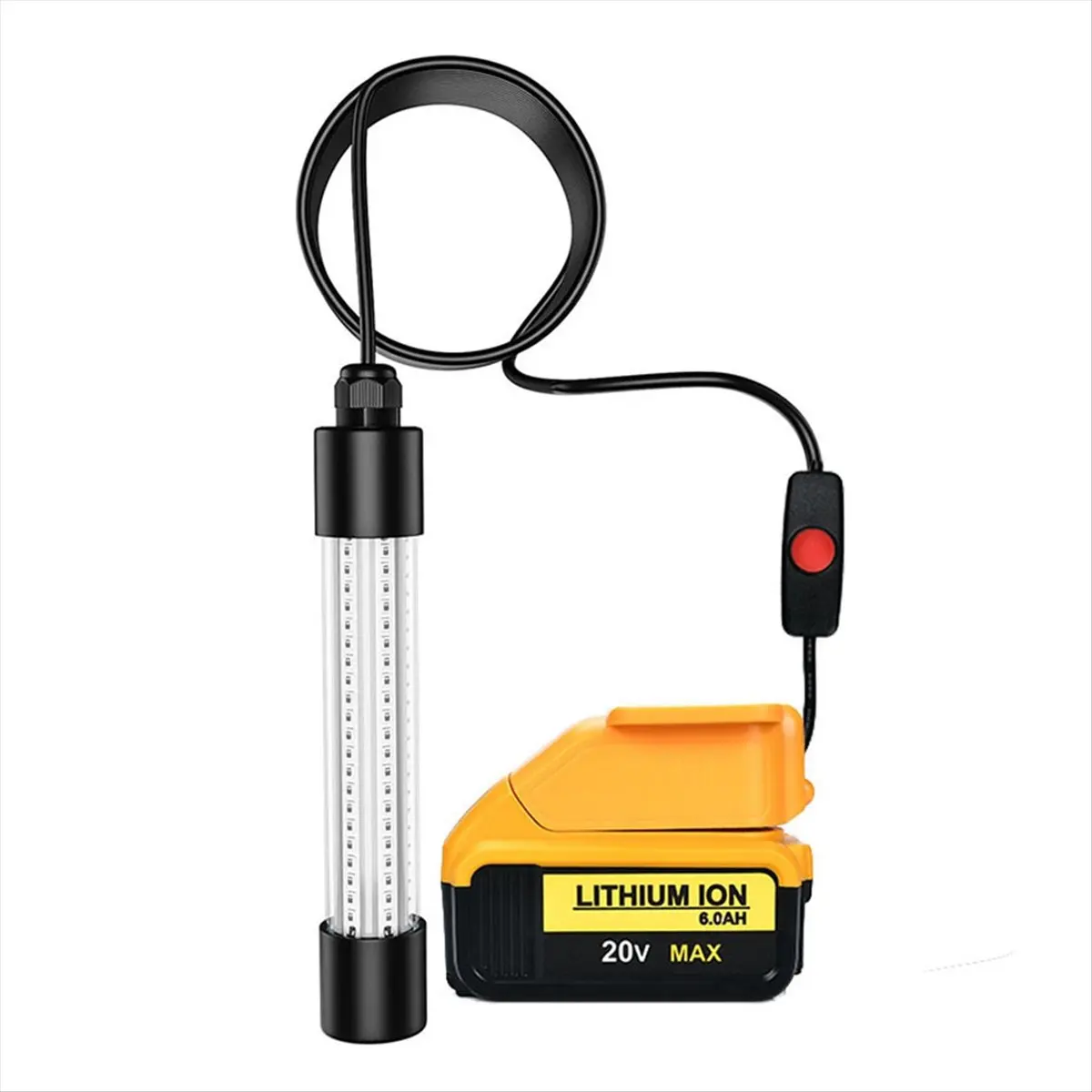 ATTWO-13V LED 낚시등 126개 램프 비드 방수 어군탐지기 램프 미끼 유인 낚시등