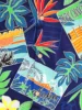 Summer Fashion New Hawaiian Style Men's Short-Sleeved Shirt Beach Vacation Beach Party Wear Men's Oversized Tops SIZE S-5XL 4