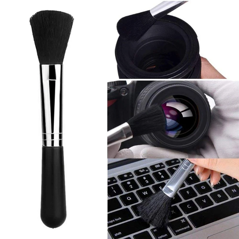 6 in 1 Camera Cleaning Kit, Professional DSLR Lens Cleaning Tool with Portable Storage Bag for CCD Sensor Lens Keyboards