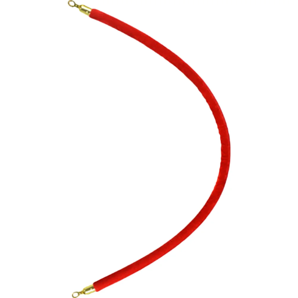 

Stanchion Rope Crowd Control Rope Queue Barrier Rope Cordon Lanyard Guard Bar Lanyard Small Metal Decorative Reusable Rope