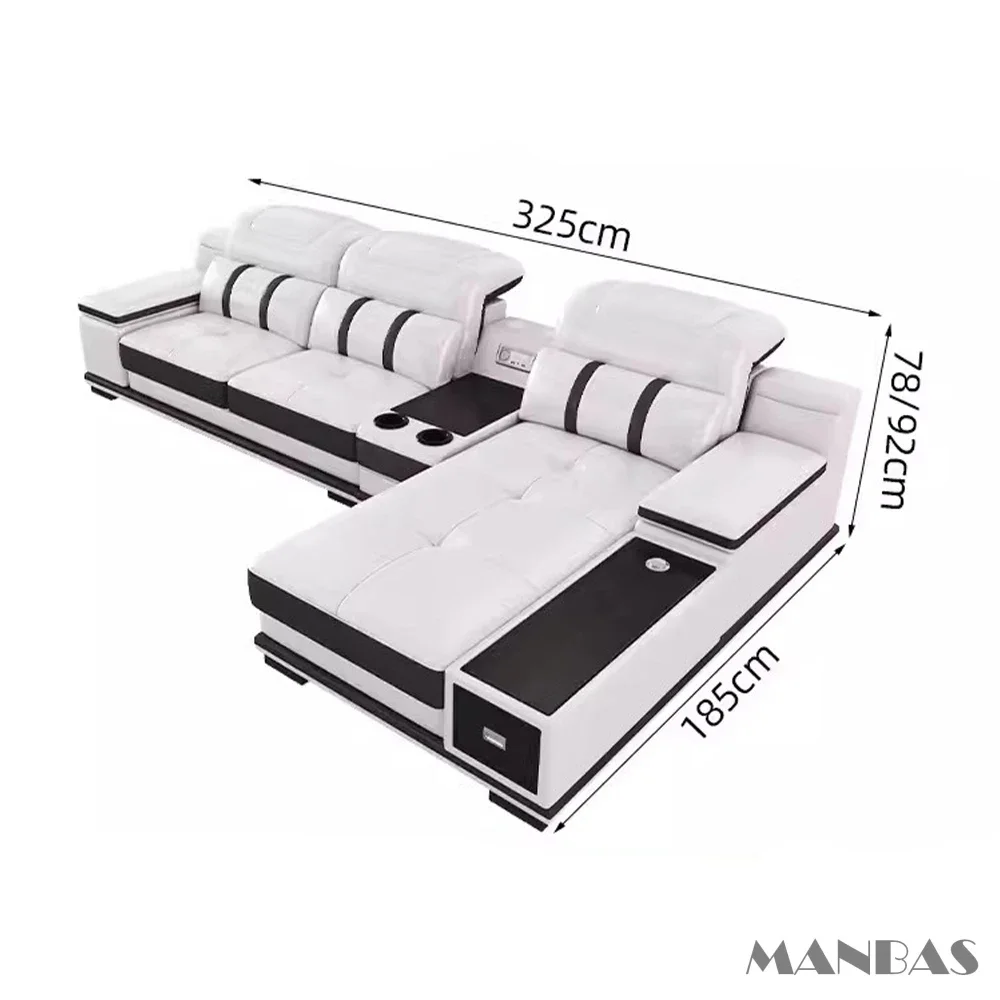 L shape 325cm