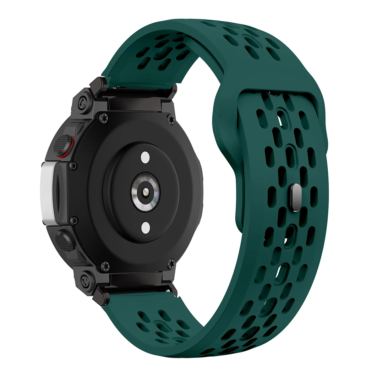 Breathable Sport Silicone Strap - Soft and Comfortable Watchband Accessory