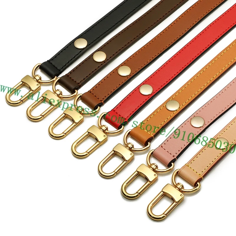 Genuine Calfskin Shoulder Strap For Designer Women Dauphiine Handbag Lady Boulogne Bag Long-shoulder and Short-shoulder Carry