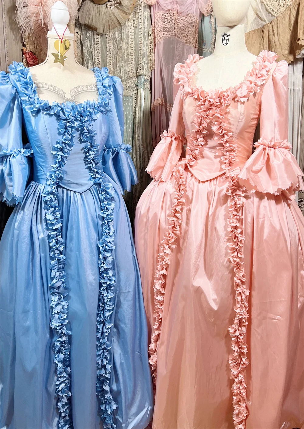 

18th Century Robe A La Francaise Marie Antoinette Costume Dress ball gown royal duches cosplay victorian rococo vintage dress