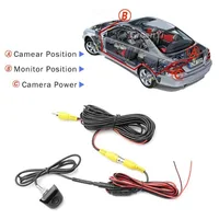 CCD&CVBS 4Pin 1080P Car Backup Cam CCD CVBS 170° Wide Angle Vehicle Reversing Image Camera 1080P Full HD Night Vision Camera For - Image 5