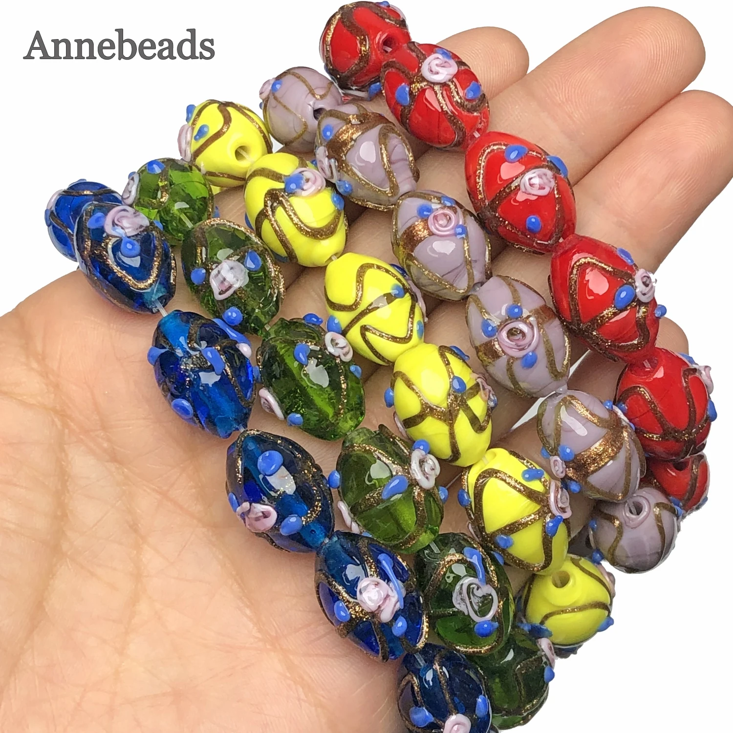 10Pcs 11x8mm Small Color Glass Murano Large Hole Beads for Jewelry Making  Women Bracelet Bangle Necklace Earrings DIY Jewelry - AliExpress