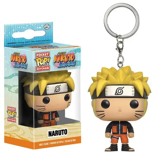 Naruto Collectible Funko POP Characters with Keychain Kurama, Sasuke,  Kakashi, Pain, Minato Namikaze, Itachi, and More