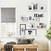 Floating Shelves for Wall 36 Inches Long Set of 4, Large Wall Bookshelf for Kids Bedroom, Wood Hanging Nursery Book Shelves 6