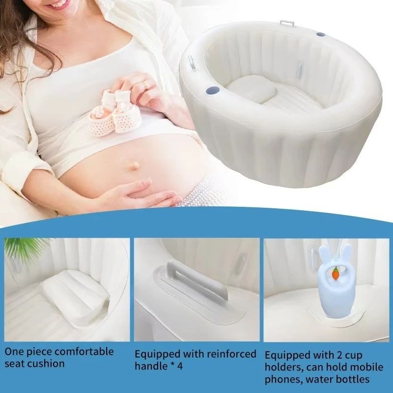 Milk White Birthing Tubs ,Inflatable Birth Pool, Birth Pool in A Box,Birth Pool in A Linner，Birth Hosipital