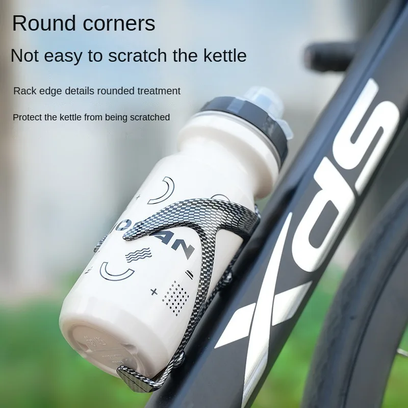 Bike Water Bottle Holder Plastic Carbon Fiber Water Bottle Cage Road Bikes Mountain Bicycle Bottl Holder Riding Accessorie bicycle water bottle cage bicycle bottle holder water bottle holder