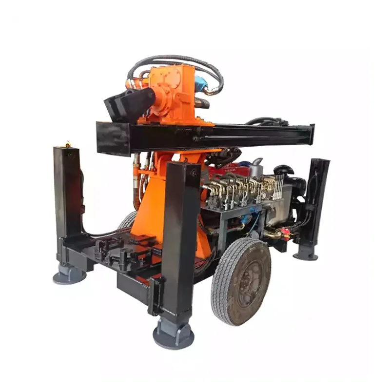 150M Electric Small Water Well Drilling Rig Machine Water Well Bore Drilling Machine 150 mm Dia Hole 5