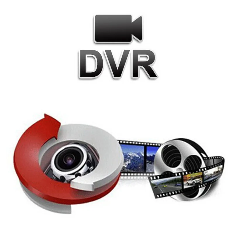 차량 후방 보기 백업 카메라, 트럭 차량 IPS 화면, 밴 RV 화물차 트레일러용, 7 인치 AHD 4CH 모니터 녹화 DVR, 720P