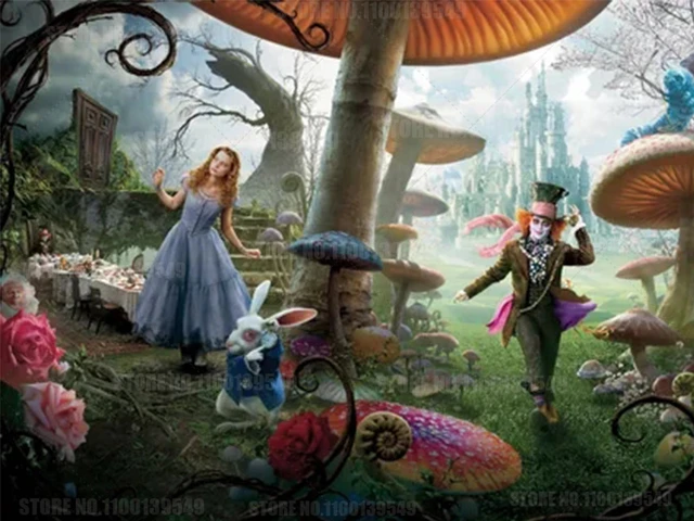 Alice Through The Looking Glass Movie Diamond Painting