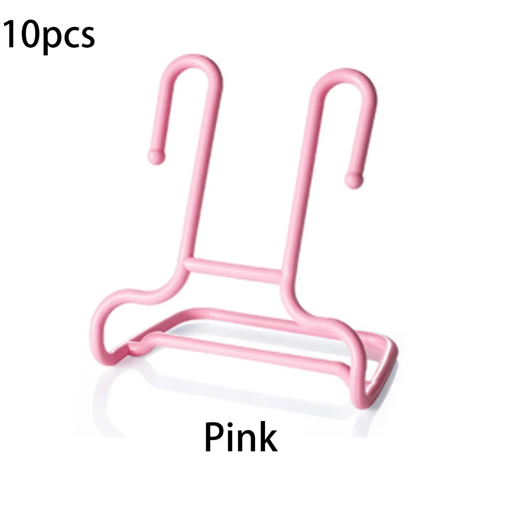 10PCS/Set Creative Multi-Function Shoe Rack Children Kid Shoes Stand Hanging Shelf Drying Shoes Hanger Rack Save Space Organizer 2