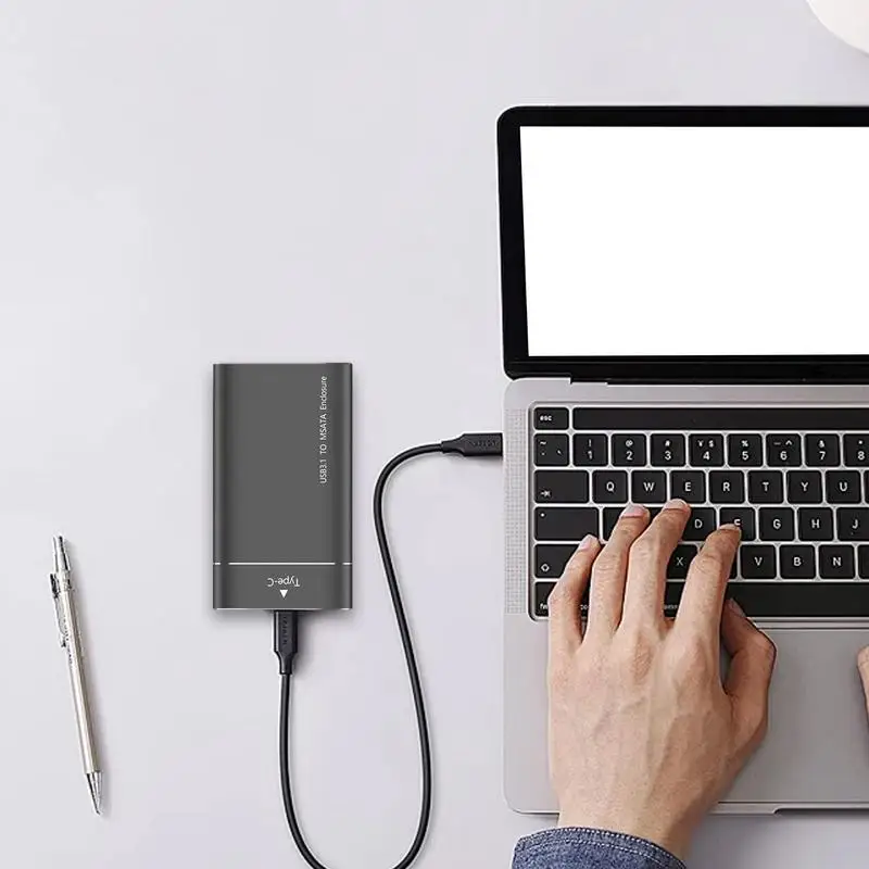 External Hard Drive 500GB/1TB External Storage Drive SSD Lightweight SSD Backup