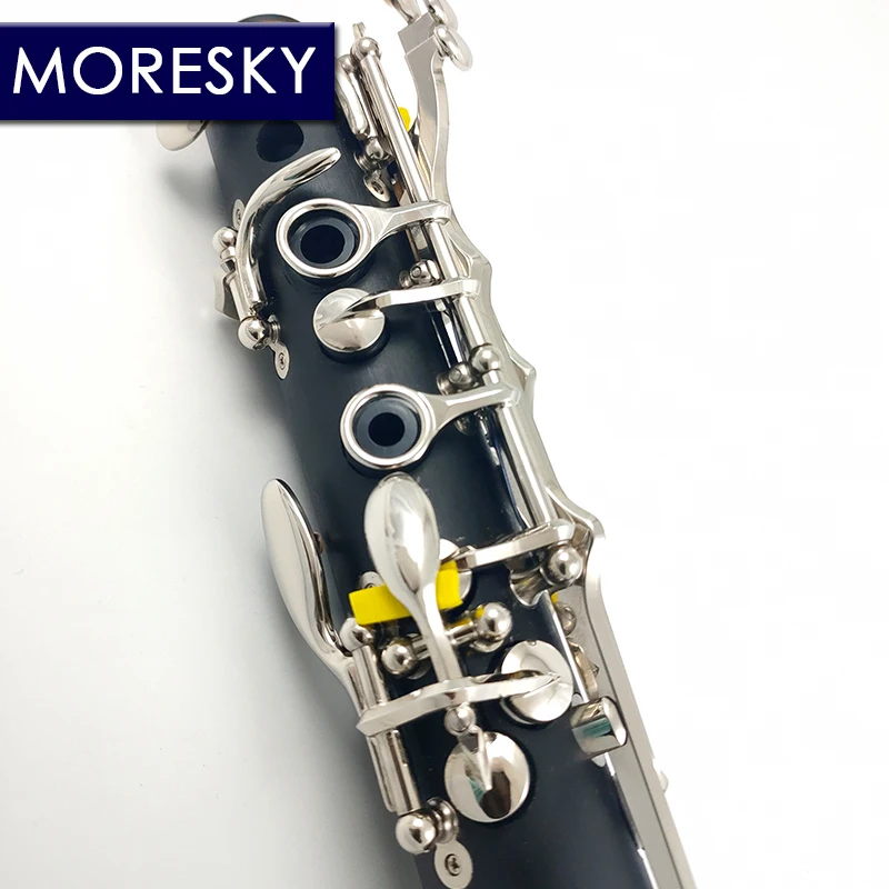 Clarinet Woodwind Instrument MORESKY Clarinet Ebonite/Hard Rubber 17 Keys