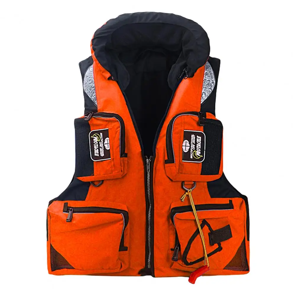 Fishing Adults Life Jacket Multi-pocket Large Buoyancy Sea Water