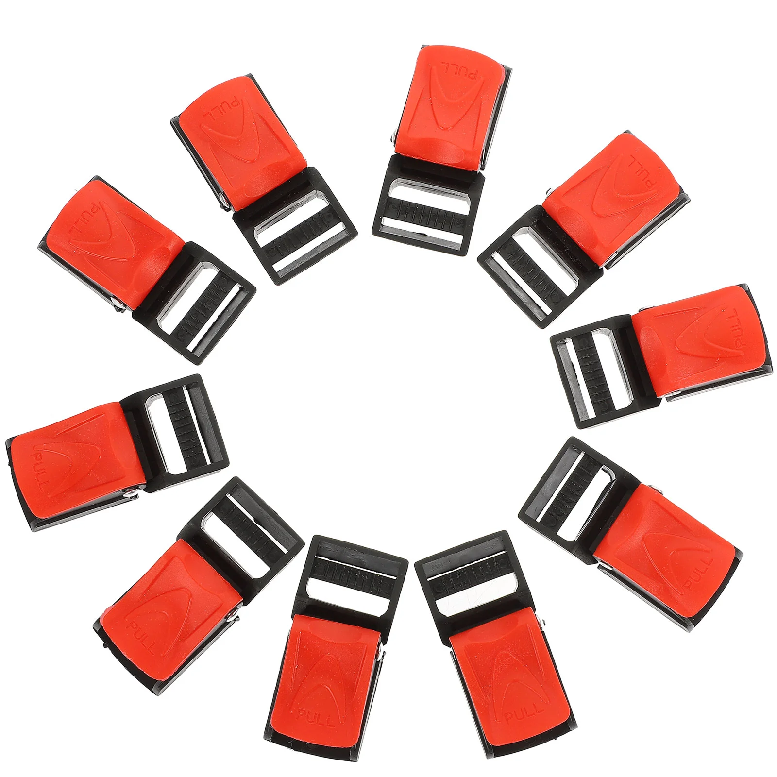 

10pcs Chip Strap Buckles Quick Release Buckles for Motorcycle