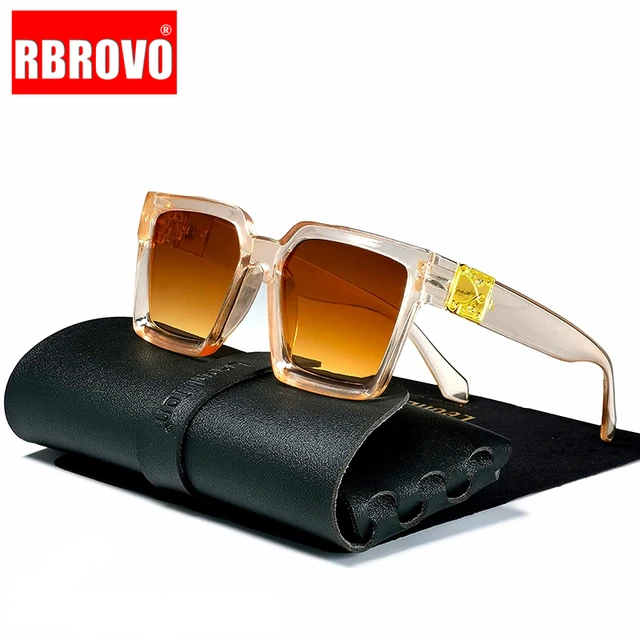 Square Metal Fashion Sunglasses For Women Men Casual Chain Charm Gradient  Glasses For Summer Beach Party, Uv400 - Temu United Arab Emirates