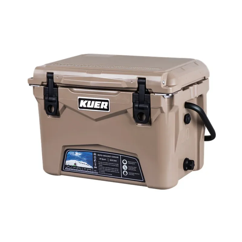 cooler box LLDPE esky ice chest rotomolded cooler box with wheels for outdoors 10/20/35/45/75QT