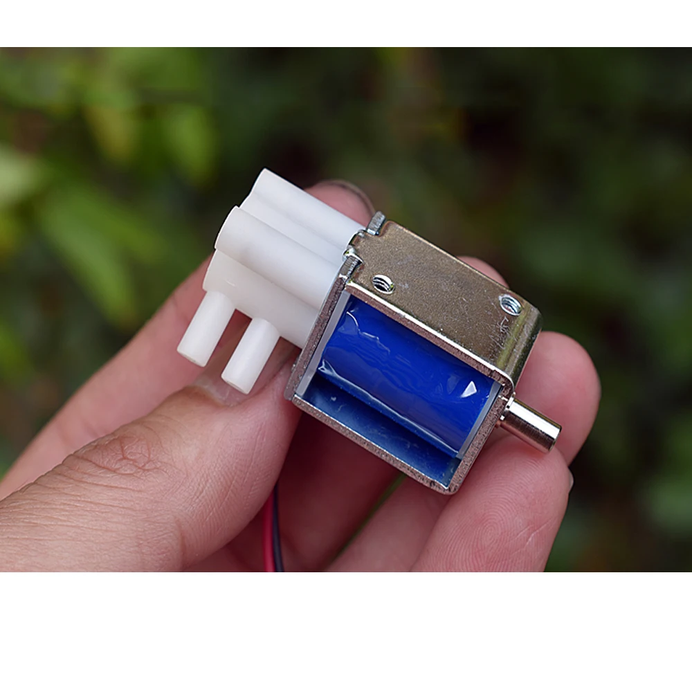 Mini Elettrovalvola A 2 Posizioni Micro Valvola Aria A 3 Vie Dc6V 12V Valvola Gas Aria Elettrica 1-In 2-Out Controllo Elettrico Scarico Massaggio