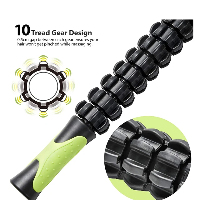 1pcs Muscle Roller Stick for Athletes- Body Massage Sticks Tools- for Relief Muscle Soreness,Cramping,Help Legs and Back Recover