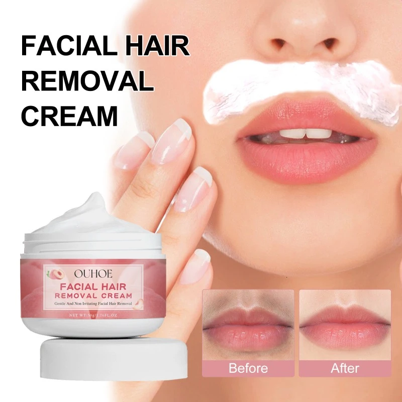 

Peach Hair Removal Cream Gentle Non-irritating Cleansing Facial Lip Fine Hair Rapid Removal Whiten Body Delicate Skin Depilatory