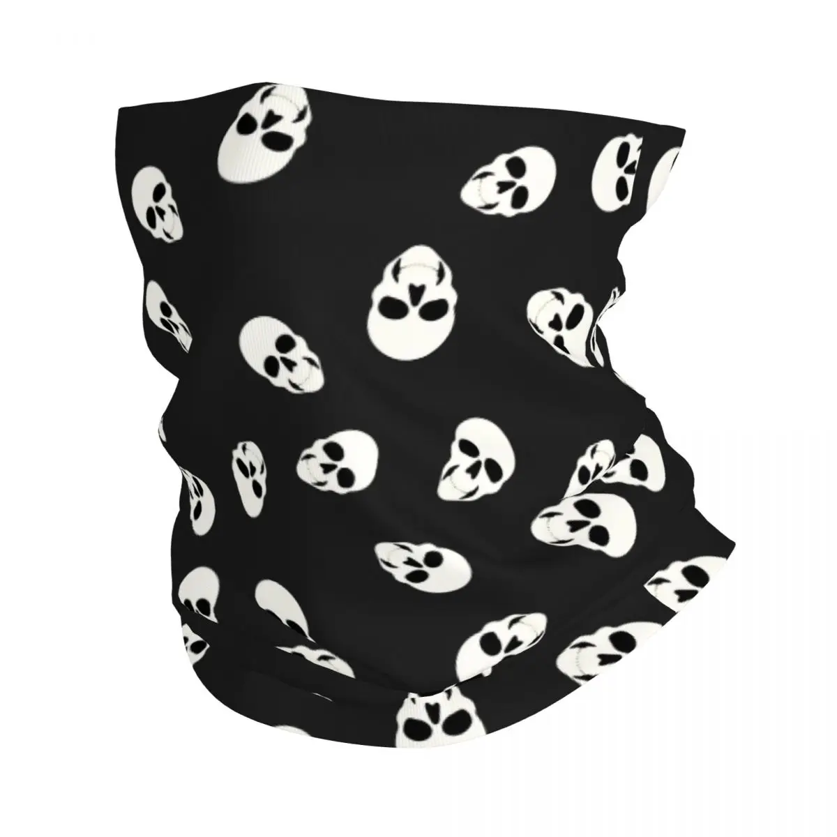 

Cool Skull Bandana Neck Gaiter Printed Balaclavas Face Scarf Warm Headband Outdoor Sports for Men Women Adult Washable